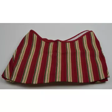 Longaberger Greetings Basket Liner - Holiday Stripe