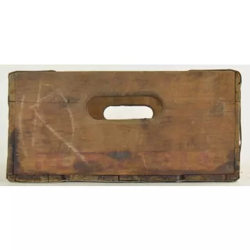Pepsi Cola Crate - Wood Grain Carrier - Dayton Ohio