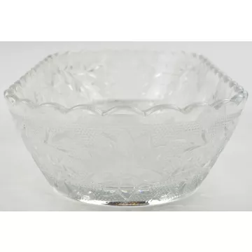 Tiara Crystal - Sandwich Clear Pattern - Celery Dish - 10 1/4 Long