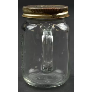 Vintage 1987 Anchor Glass Fireplace & Mantel Salt Shaker - 3.25 Tall