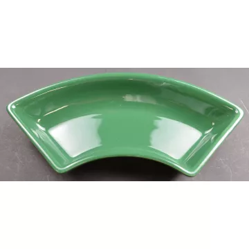 Longaberger - Woven Traditions Ivy Green - Crescent Dish - 10.375 Long
