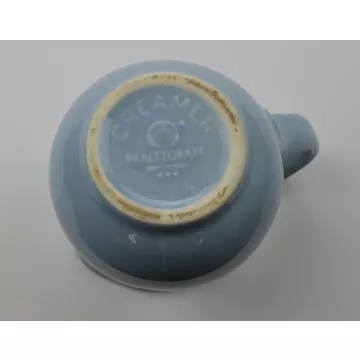 Pfaltzgraff Creamer - Gazebo Blue Pattern - 4.5 Tall