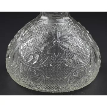 Tiara Crystal - Sandwich Clear Pattern - Decanter - 7.125 Tall