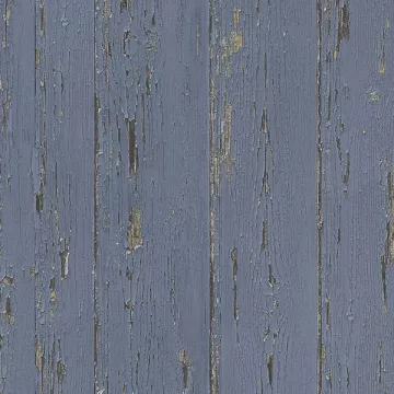 Shiplap Wallpaper Dark Blue, Lapis Lazuli, Indigo, Indigo Blue Norwall Wallcovering FH37531
