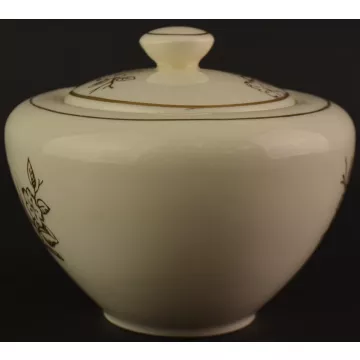 Knowles - Apple Blossom Pattern - Covered Sugar Bowl