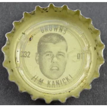 Sprite NFL Bottle Cap - Cleveland Browns - Jim Kanicki