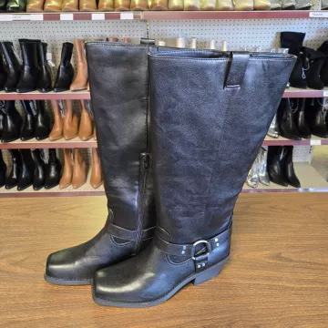 Women's Knee High Boots Oakley Harness Pull On Bootie Memory Foam Insole