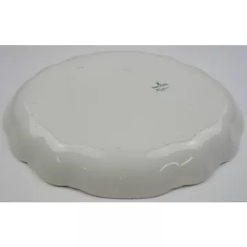 Homer Laughlin China Hudson Pink Floral Pattern - Oval Serving Platter - 15.25