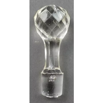McKee Glass Company Cruet With Stopper - Napoleon Pattern - EAPG - 6.5 Tall