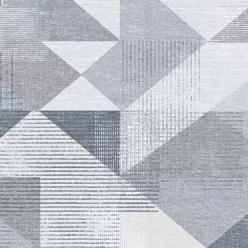 GX37654 Silk Screen Geometric Wallpaper Navy