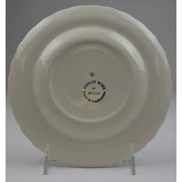 Metlox Vernon Ware - True Blue Pattern - Salad Plate - Hand Painted