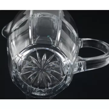 Bergerac Crystal Pitcher - France - 1994 - 24% Lead Crystal