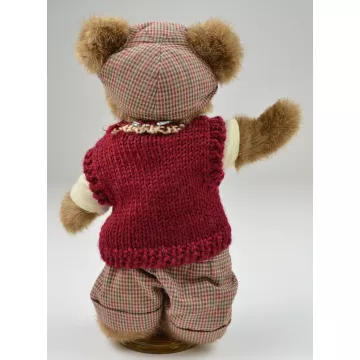 Boyds Bears Plush Teddy Bear - Putter T. Parfore - 10.25 Tall