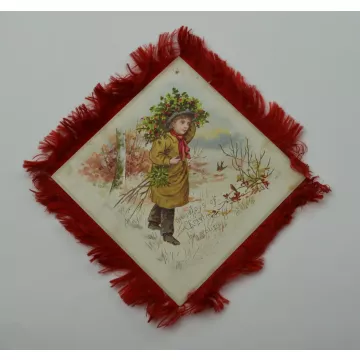 Vintage Postcard - May the Joys of Christmas Time Be Yours - Early 1900's