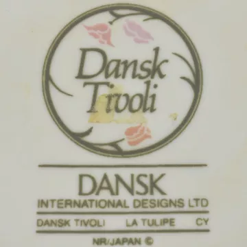 Dansk China - La Tulipe Gray - Flat Cup