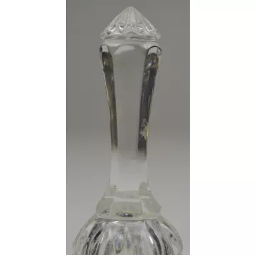 Zajecar 24% Lead Crystal Bell - Made In Yugoslavia - 5.25 Tall