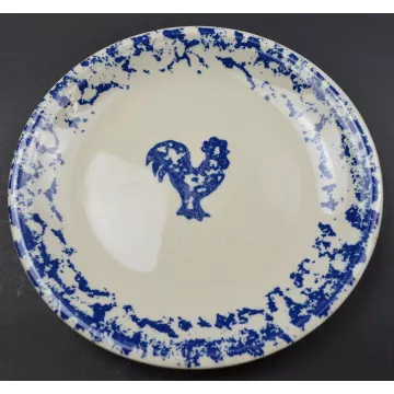 Tienshan Pottery Animals Pattern -  Rooster Salad Plate - 7.625 Wide
