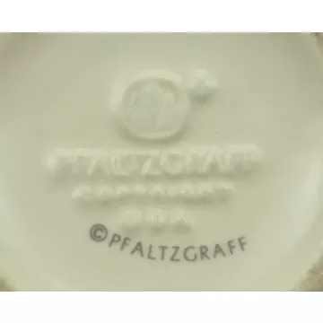 Pfaltzgraff China - Tea Rose Pattern - Flat Cup - 3.125 Tall