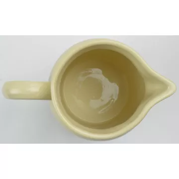 Friendship Pottery - Blue Stripe Pattern Single Stripe - 64 Ounce Pitcher