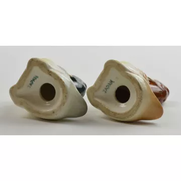 Ceramic Duck Salt & Pepper Shakers - Souvenir of Seven Falls Colorado - Japan