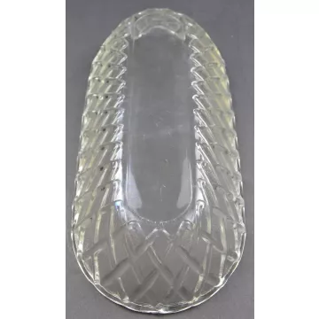 Indiana Glass Pretzel Clear Pattern - Celery Dish - 10.375 Long