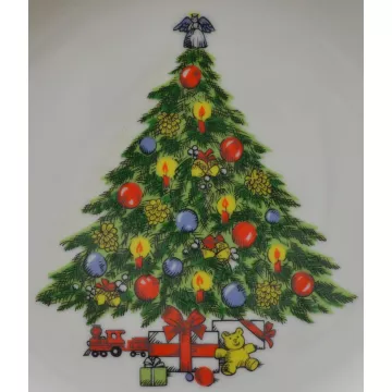 Jamestown China Christmas Treasure Pattern - Salad Plate - 7.625 Wide