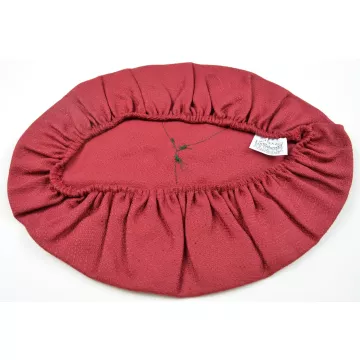 Longaberger Joyful Chorus Basket Fabric Lid Cover - Paprika