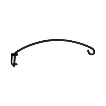 Removable Wrought Iron Plant Hanger & Bracket - 18 Deep