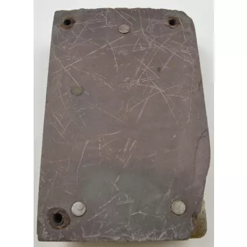Vintage Simplex Metal Sad Iron Stand On Slate Base