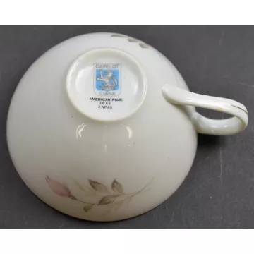 Camelot China - American Rose Pattern - Flat Cup