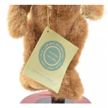 Boyds Bears Plush Teddy Bear - JB Bean & Associates - Craxton B. Bean - 10 Tall