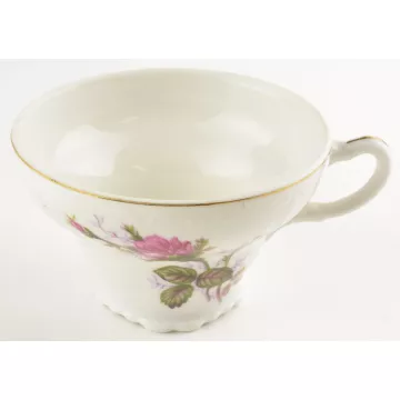 Made In Japan China - Moss Rose Pattern - Footed Cup