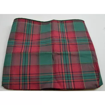 Longaberger Small Wash Day Basket Liner - Evergreen Plaid