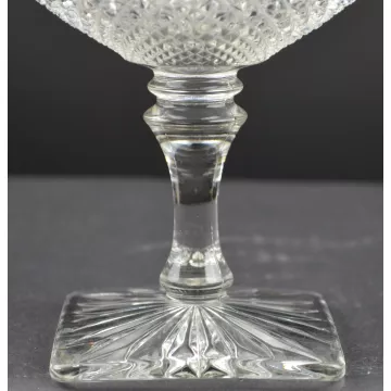 Westmoreland Glass - English Hobnail Pattern - Round Compote - 5 Tall