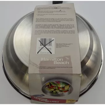 Hamilton Beach Professional Stainless Steel 8 Skillet - Stay Coll Handle