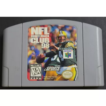 NFL Quarterback Club 98 - Acclaim Sports - Nintendo 64 Video Game Cartidge