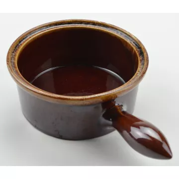 Tyler Pottery Drip Handled Soup Bowl - 3 x 7