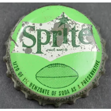Sprite NFL All Stars Bottle Cap - St. Louis Cardinals - Charley Johnson