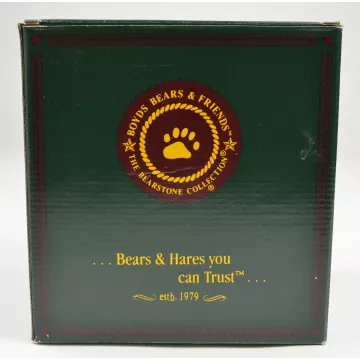 Boyds Bears - Clarence And Angelica With Ariel - Resin Candle Votive Holder