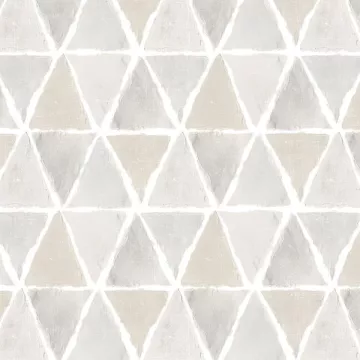 CK36637 Kitchen Triangle Wallpaper Beige, Grey CREATIVE KITCHENS Norwall Wallcovering
