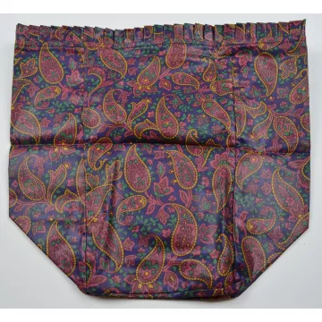Longaberger Father's Day Mini Waste Basket Liner - Paisley
