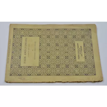 Fads And Fancies - A Comedy For Girls - One Act Play Script - Antique 1917