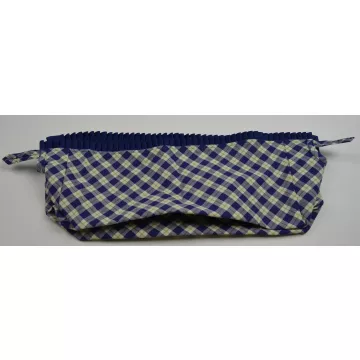 Longaberger Blue Ribbon Canning Basket Liner - Blue Ribbon Plaid