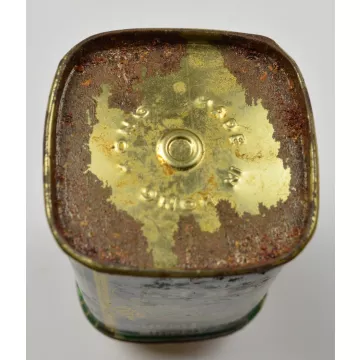 Vintage The Steamship Brand Salt Tin