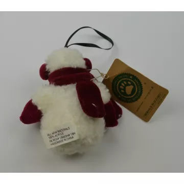 Boyds Bears Bernice Blizzard Christmas Ornament Snowman - 4 Tall With Tag
