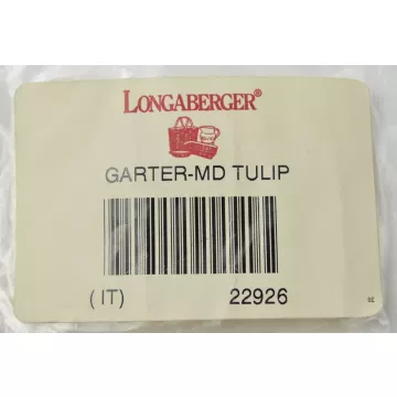 Longaberger Basket Medium Garter - Tulip