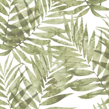 Speckled Palm Wallpaper Green, Pesto, Seaweed Green Norwall Wallcovering G67944