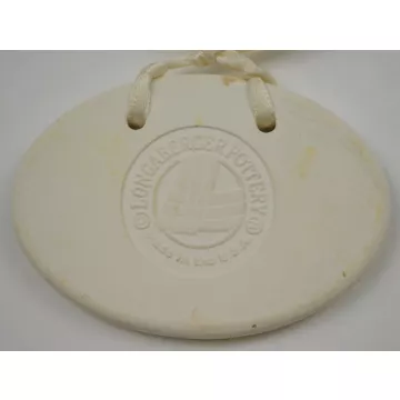 Longaberger Pottery 1999 Baby Basket Tie-On