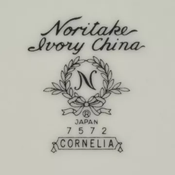 Noritake China - Salad Plate - Cornelia Pattern - 7572
