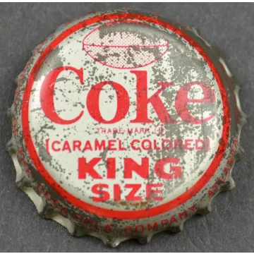 Coca Cola NFL All Stars Coke King Size Bottle Cap - Los Angeles Rams Ed Meador